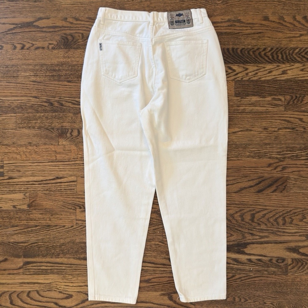 Vintage 90's Women's Gitano White Denim Jeans Pants - Size 16